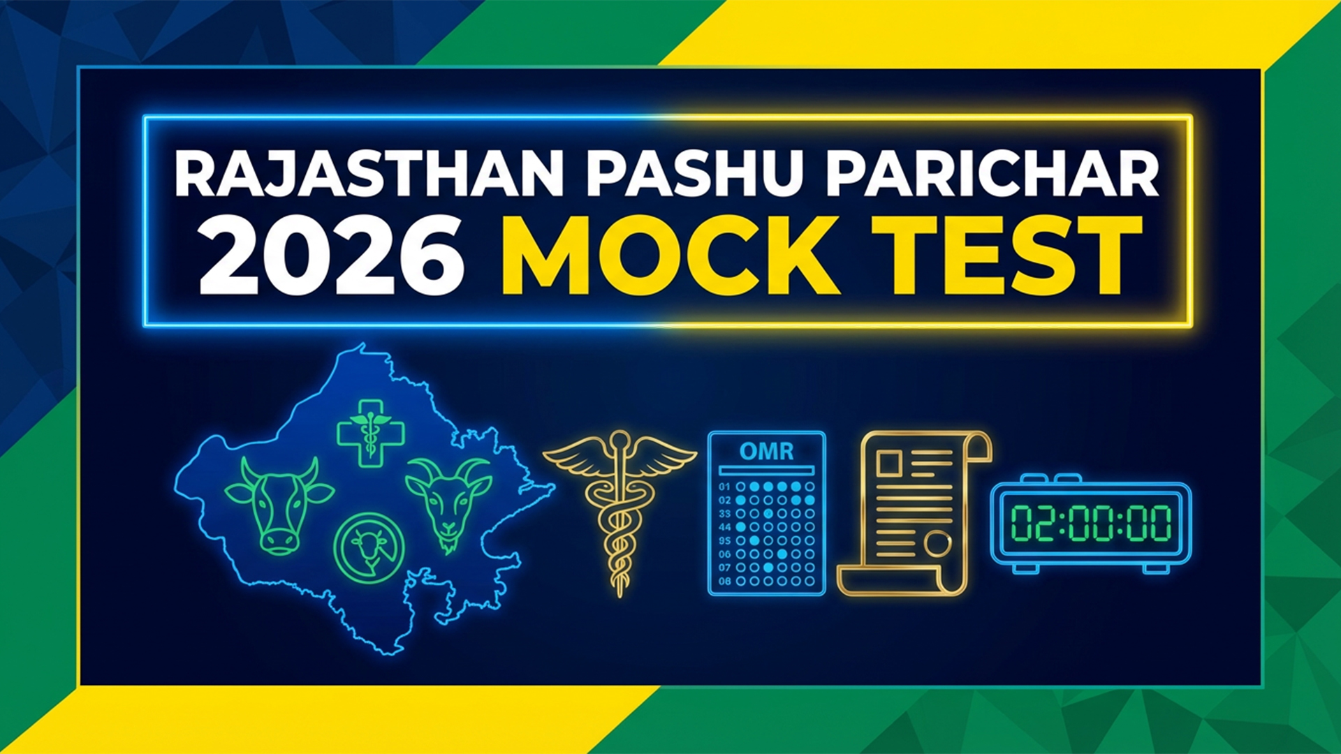 Rajasthan Pashu Parichar 2026 Complete Mock Test | New Syllabus | Full Practice + PYQ | 100% Exam-Oriented Series