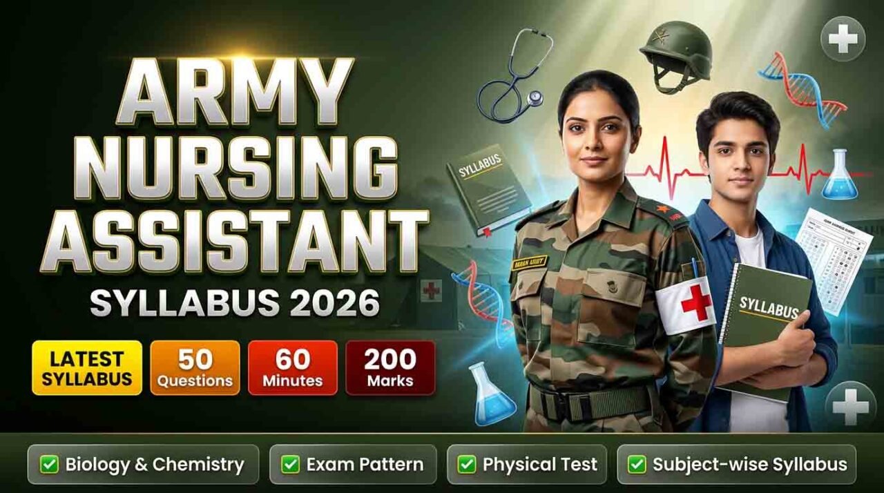 Army Nursing Assistant Syllabus 2026