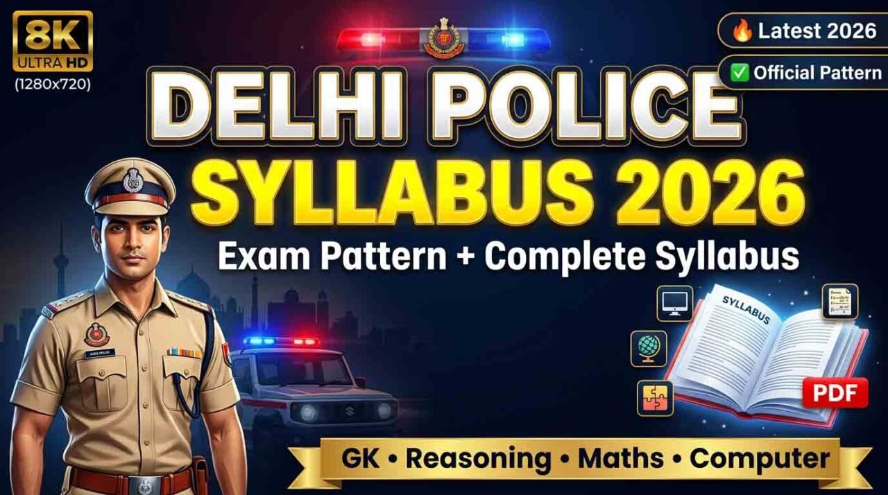 Delhi Police Constable Syllabus 2026