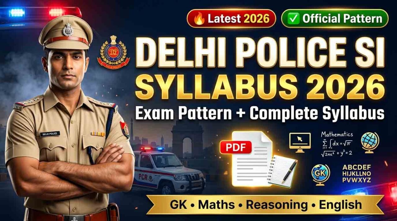Delhi Police SI Syllabus