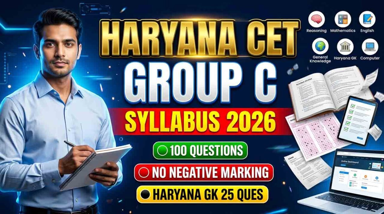 Haryana CET Group C Syllabus