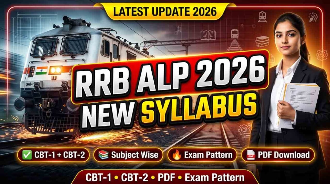 RRB ALP Syllabus 2026