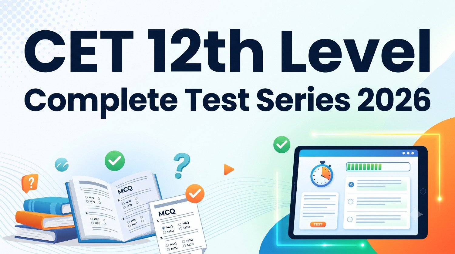 Rajasthan CET 12th Level Complete Mock Test Series 2026
